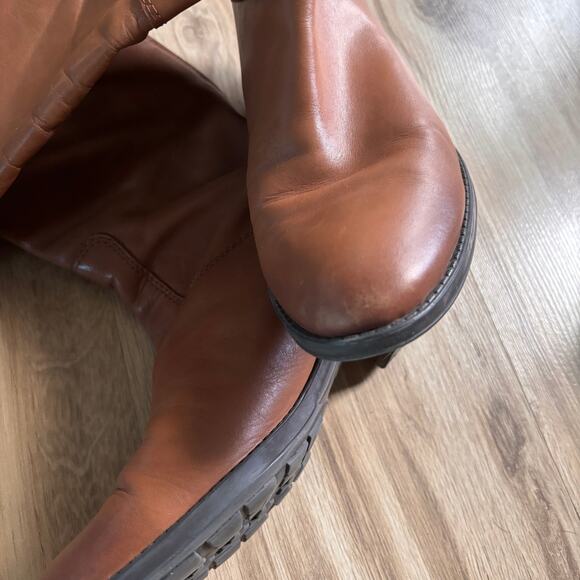 Sam Edelman Tall Shaft Boot Penny Whiskey 6.5m - Picture 5 of 8